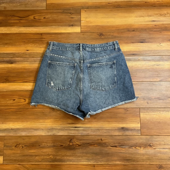 Denim Distressed Women Shorts - Picture 2 of 8